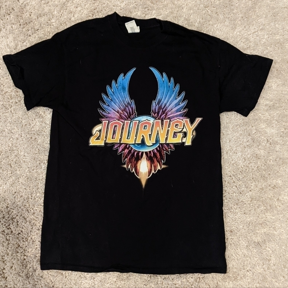 Journey 2019 Concert Tour T-shirt Medium Black Band Tee